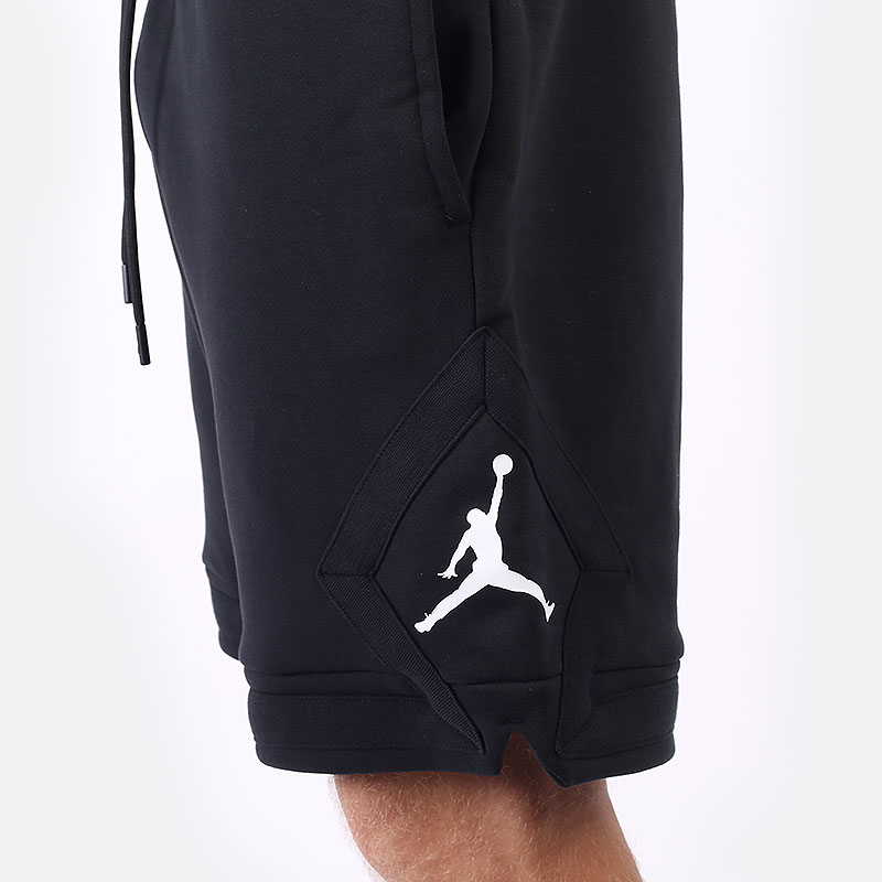 мужские черные шорты  Jordan Essential Fleece Diamond Shorts DA9824-010 - цена, описание, фото 4